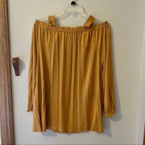 Loft off the shoulder top